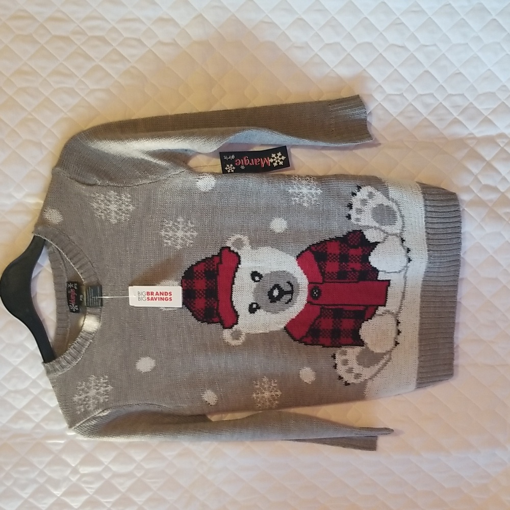 💥Holiday sweater small girls